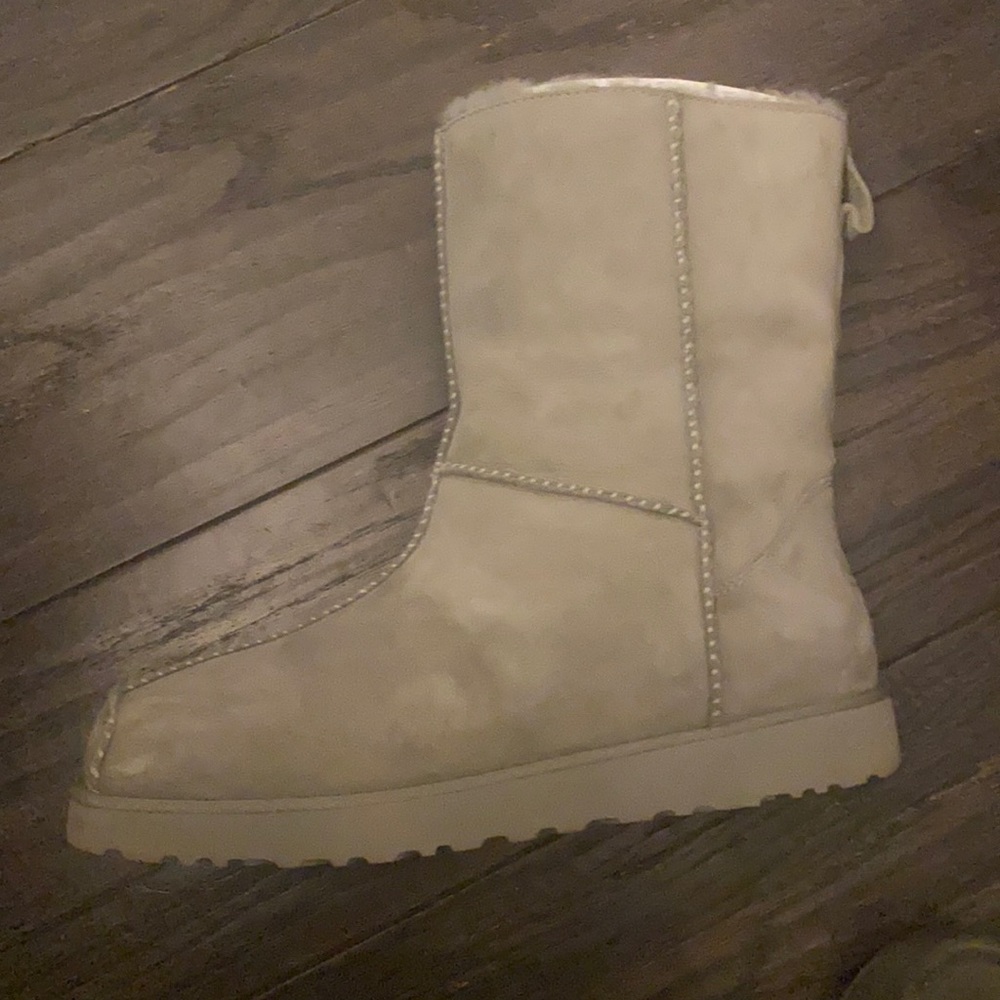 UGG + Eckhaus Latta Block Boot Lamb Suede Sheepskin